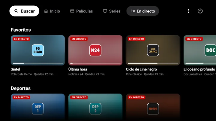 La tele en directo en la tele: los favoritos y los deportes, con lo que echa cada canal